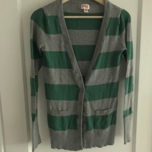 Striped cardigan